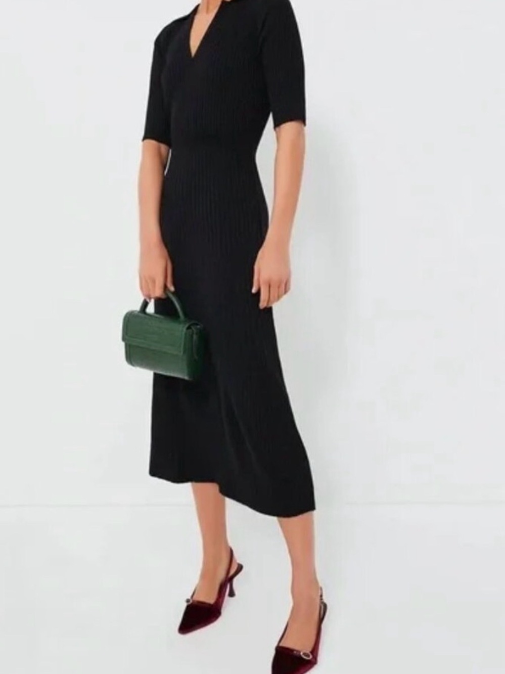 Tuckernuck Black Janie Knit Dress